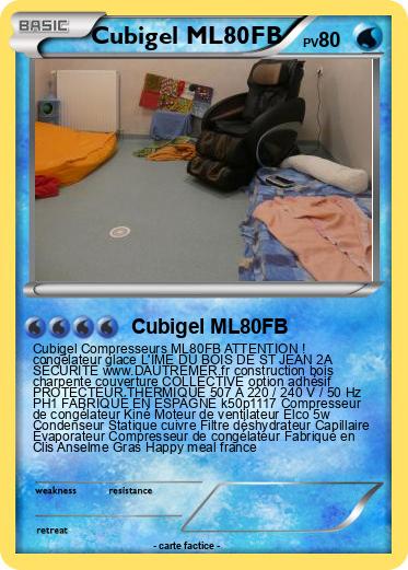 Pokemon Cubigel ML80FB