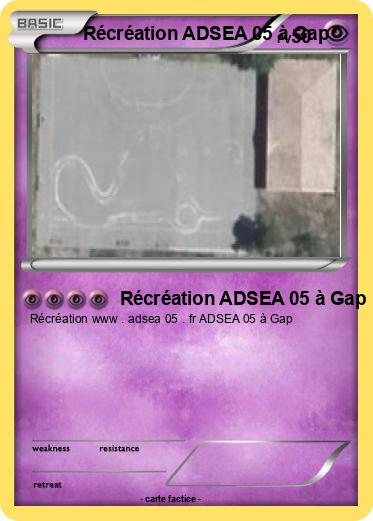 Pokemon Récréation ADSEA 05 à Gap