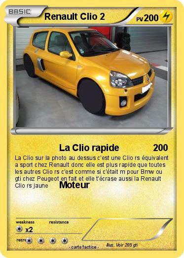 Pokemon Renault Clio 2