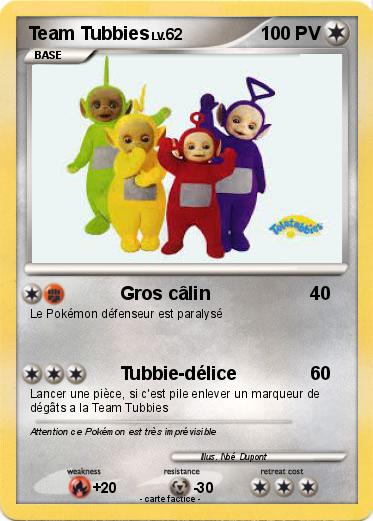 Pokemon Team Tubbies
