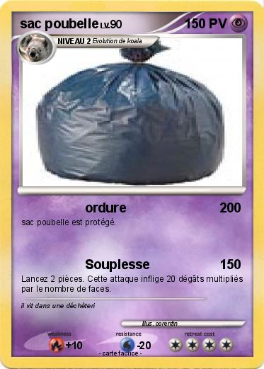 Pokemon sac poubelle 1