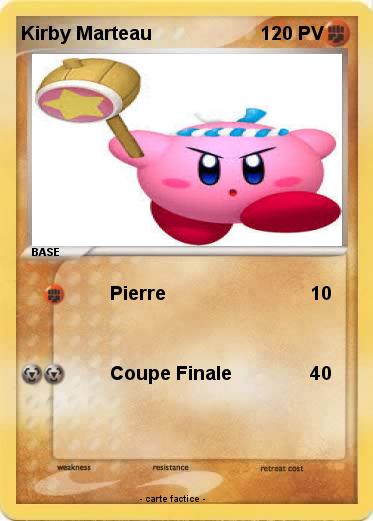 Pokemon Kirby Marteau