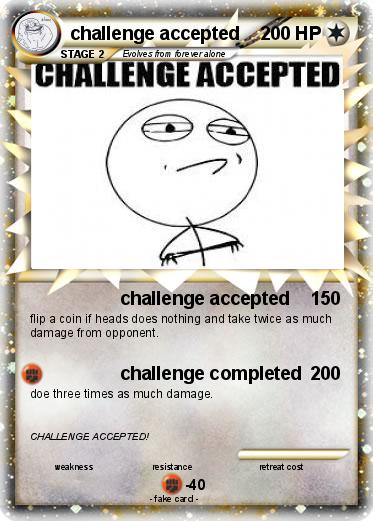 Pokemon challenge accepted