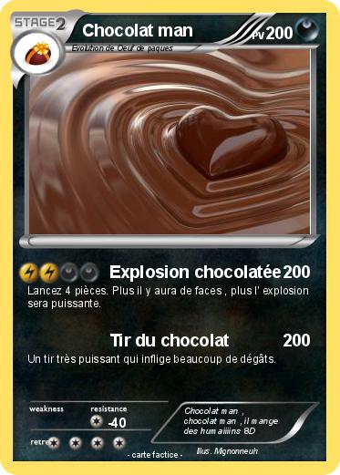 Pokemon Chocolat man