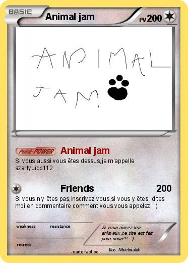 Pokemon Animal jam