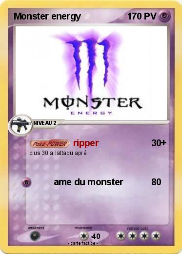 Pokemon Monster energy