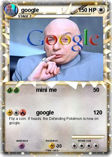 google pokemon card