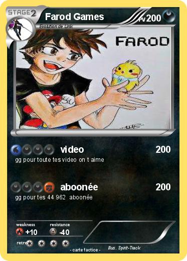 Pokemon Farod Games
