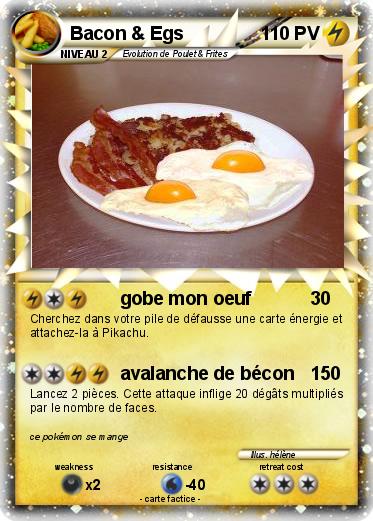 Pokemon Bacon & Egs