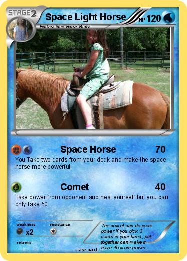 Pokemon Space Light Horse