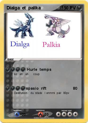 Pokemon Dialga  et  palika