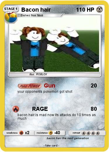 Pokémon Bacon hair 3 3 - Gun - My Pokemon Card