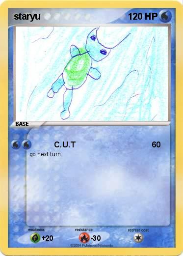 Pokémon staryu 13 13 - C.U.T - My Pokemon Card