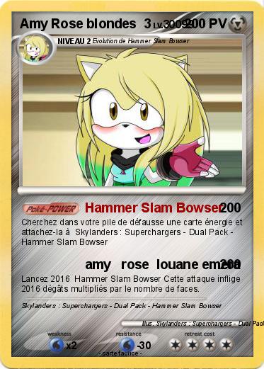 Pokemon Amy Rose blondes  3