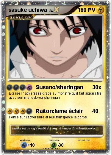 Pokemon sasuke uchiwa
