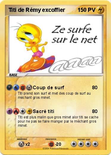 Pokemon Titi de Rémy excoffier