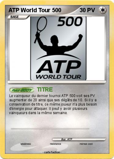 Pokemon ATP World Tour 500