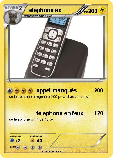Pokemon telephone ex