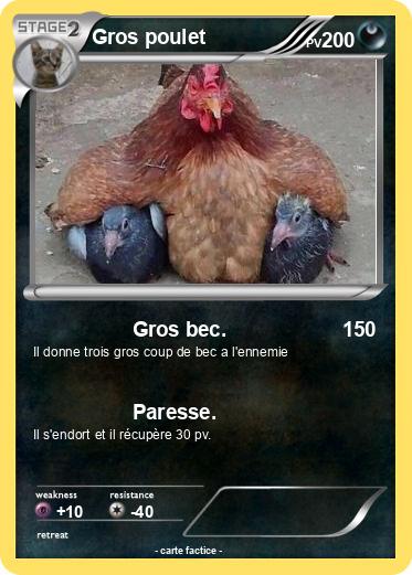 Pokemon Gros poulet