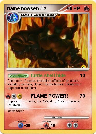 Pokemon flame bowser