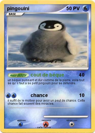 Pokemon pingouini