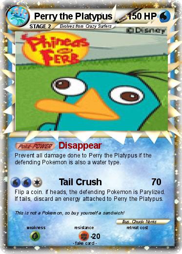 platypus pokemon name