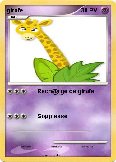 Pokemon girafe