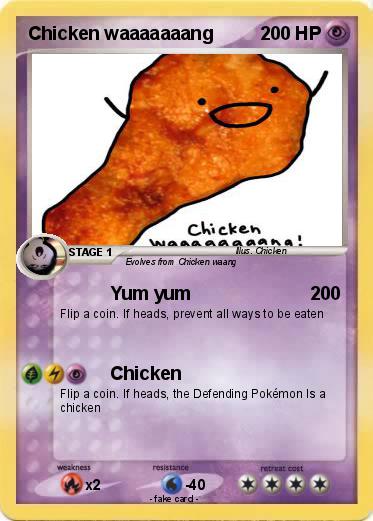 Pokemon Chicken waaaaaaang