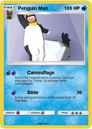 Pokemon Penguin Man
