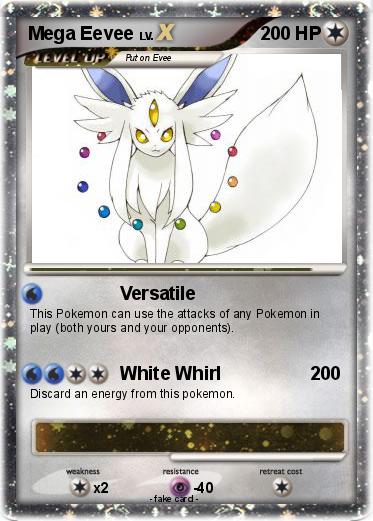 Pokémon Mega Eevee 19 19 - Versatile - My Pokemon Card