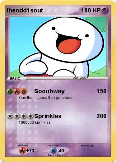 Pokémon theodd1sout 52 52 - Sooubway - My Pokemon Card