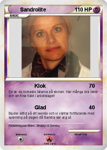 Pokémon Sandrolite - Klok - My Pokemon Card