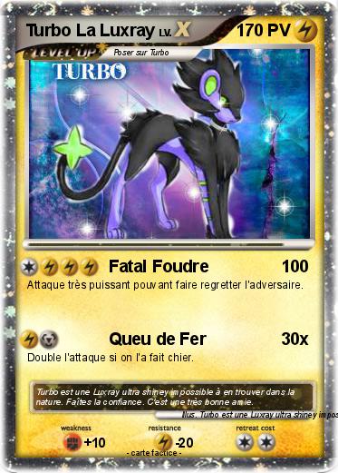 Pokemon Turbo La Luxray
