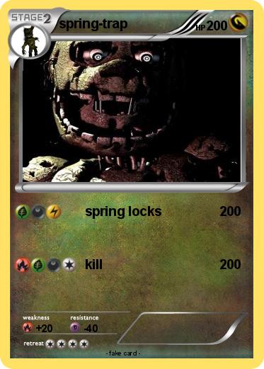 Pokemon spring-trap