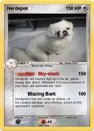 Pokémon Herdepek - Sky-slash - My Pokemon Card