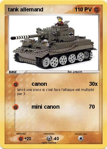 Pokemon tank allemand