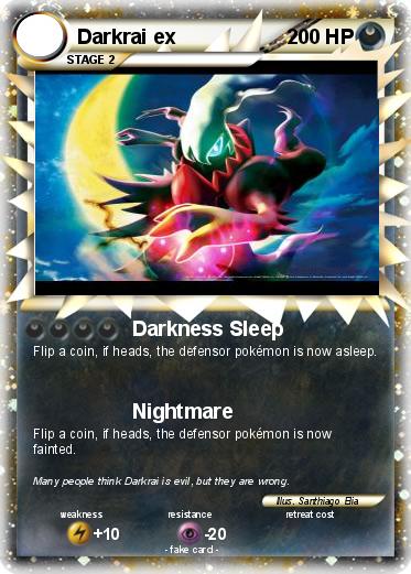 darkrai pokemon sleep