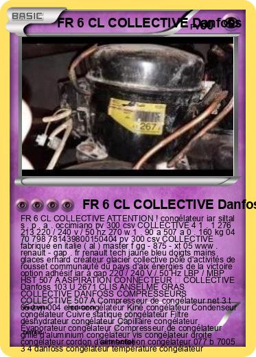 Pokemon FR 6 CL COLLECTIVE Danfoss