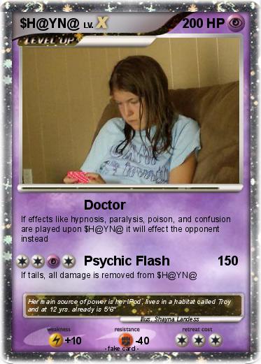 Pokémon H Yn Doctor My Pokemon Card