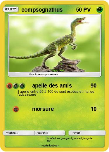 Pokemon compsognathus