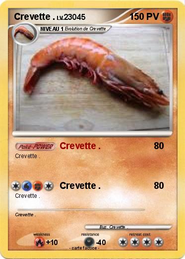 Pokemon Crevette .
