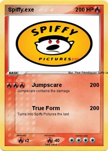 Pokémon Spiffy exe - Jumpscare - My Pokemon Card