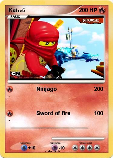Pokémon Kai 352 352 - Ninjago - My Pokemon Card