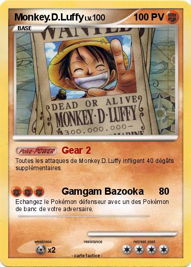 Pokemon Monkey.D.Luffy