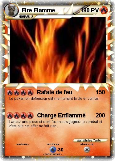 Pokemon Fire Flamme