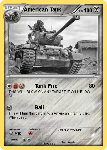 Pokemon American Tank