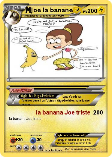 Pokemon Joe la banane