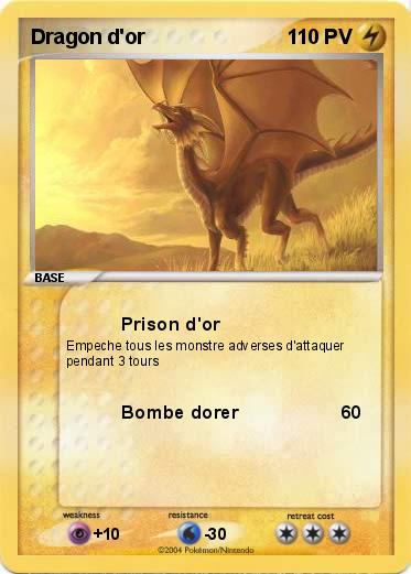 Pokemon Dragon d'or