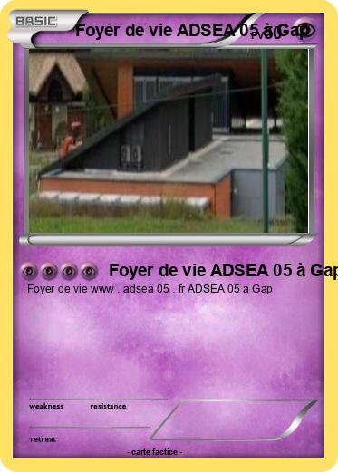 Pokemon Foyer de vie ADSEA 05 à Gap