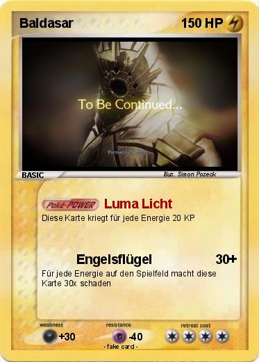 Pokémon Baldasar - Luma Licht - My Pokemon Card